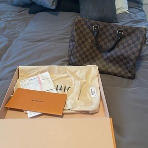 Authentic LV speedy 35 2018